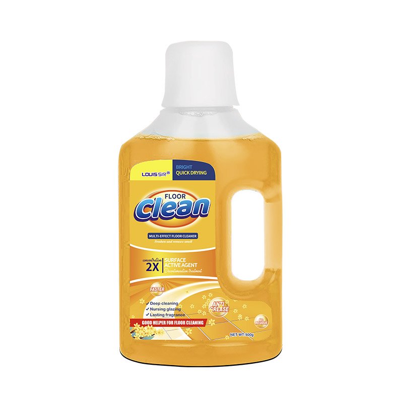 OEM Factory Manufacturer Super Quality Orange Detergent Bottle 500ML Eco Friendly Floor Cleaner Liquid