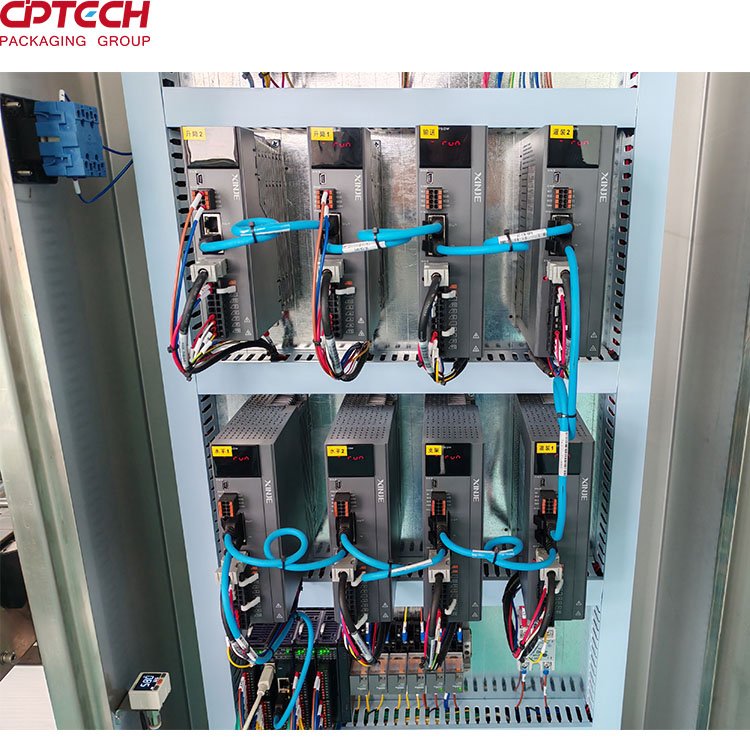 Full automatic liquid production line with feeder with capper for pharmaceutics, daily chemicals, foodstuffs