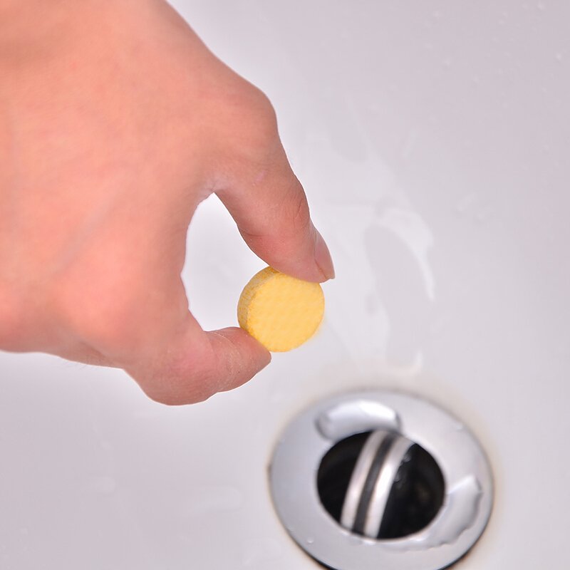 Kitchen pipe dredging solid effervescent cleaner chemical sink pipes cleaning tablets
