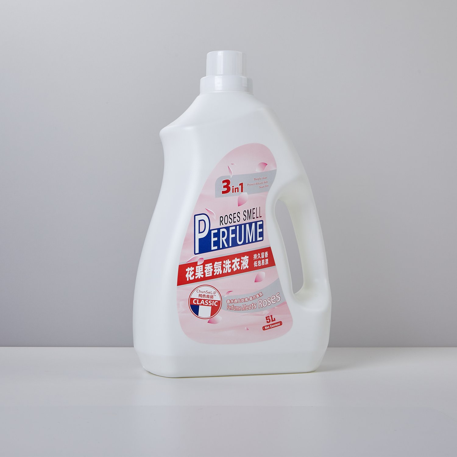 5L high quality household laundry detergent Practical fruit essence fabric softener, easy to clean disposable clothes