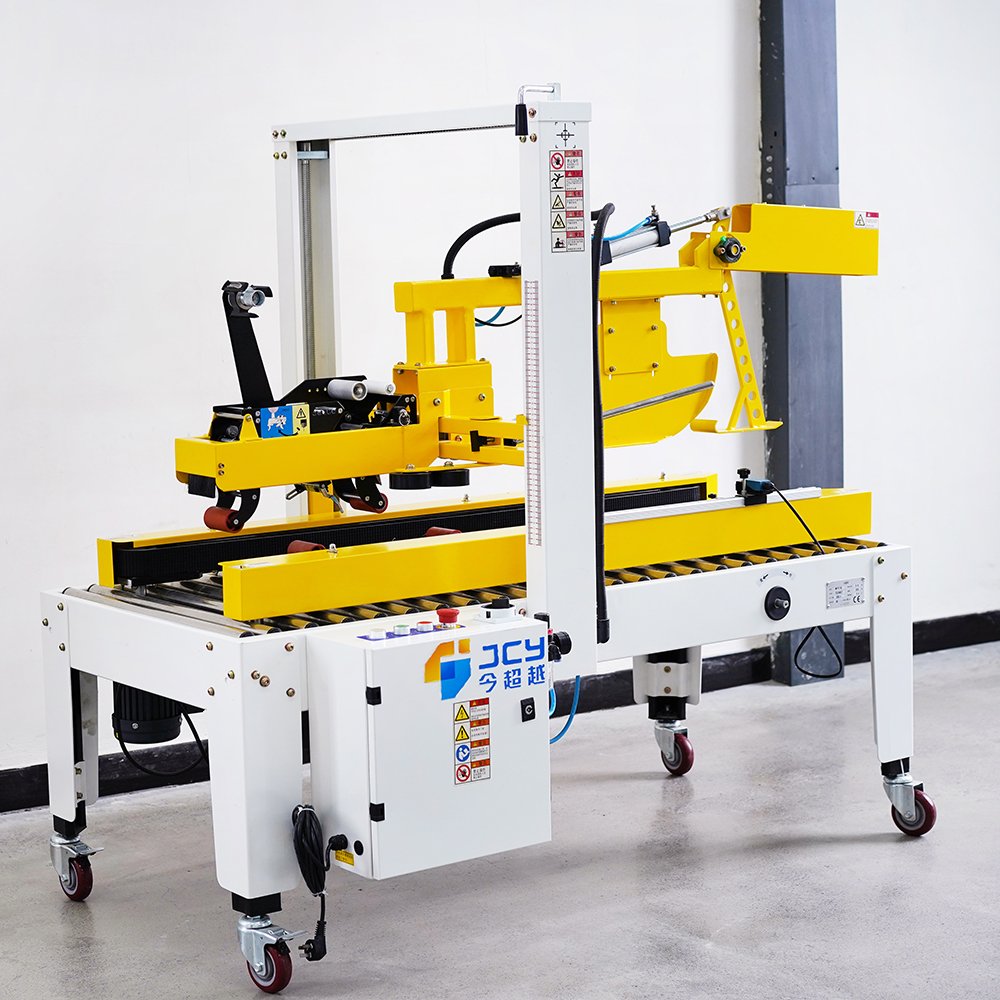 daily chemicals box seal blister packing automatic floding cover carton sealing machine