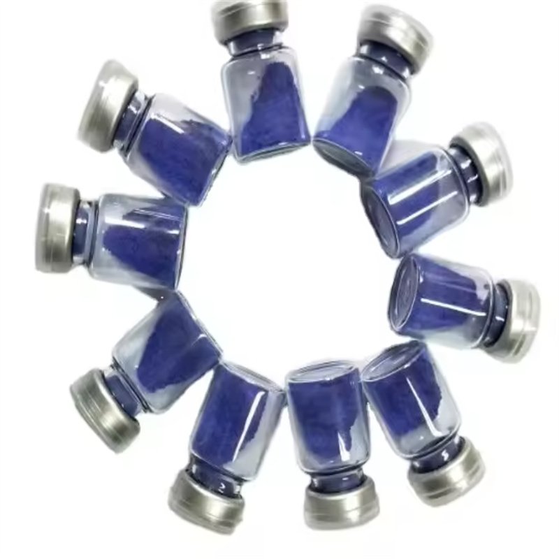 daily chemicals blue copper peptide Factory Supply Skin Care Powder Copper Peptide Powder GHK Cu Powder