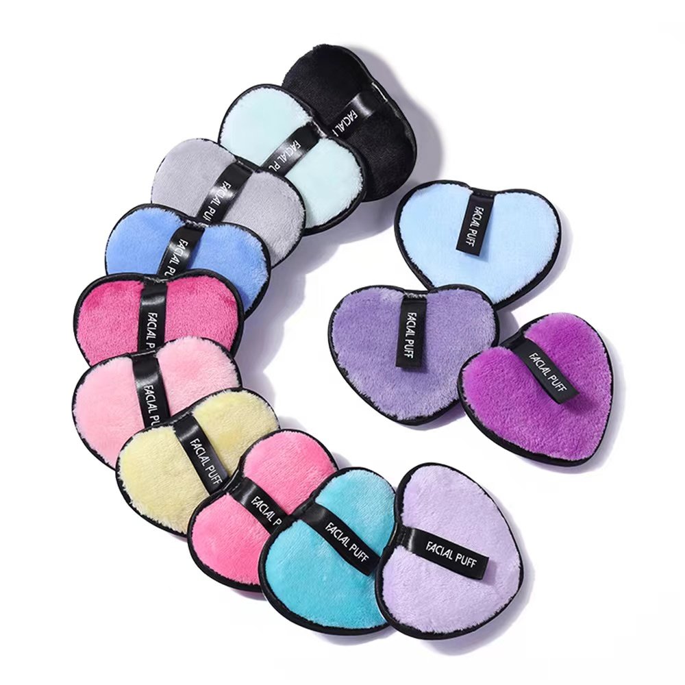 Customize Logo Microfiber Reusable Facial Cloth Pads Microfiber Makeup Remover Pad