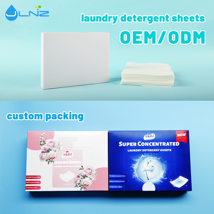 Best Selling Plastic Free Laundry Sheets Detergent Laundry Detergent Sheets Eco Friendly Plastic Free Laundry Detergent Sheets