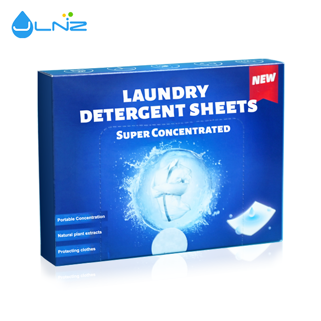 Best Selling Plastic Free Laundry Sheets Detergent Laundry Detergent Sheets Eco Friendly Plastic Free Laundry Detergent Sheets