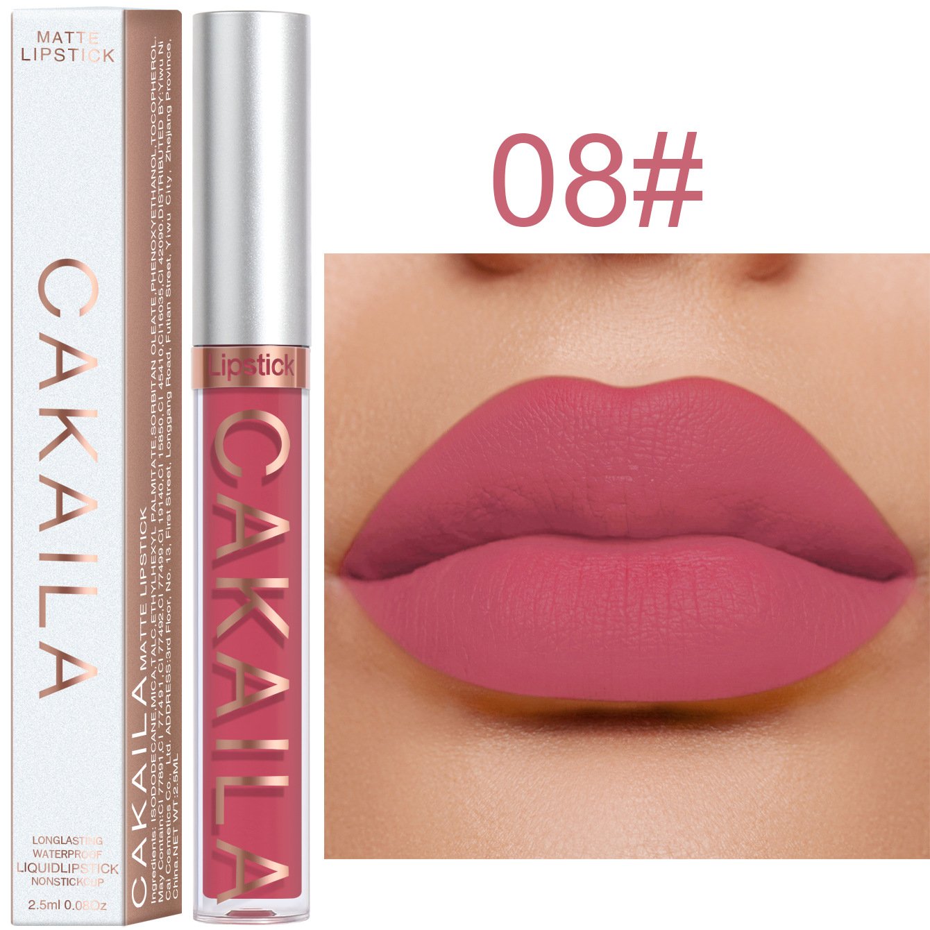 Wholesale Daily Makeup Matte Liquid Lip Gloss 18 Colors Long Lasting Waterproof Moisturizing Cosmetics Lip Gloss