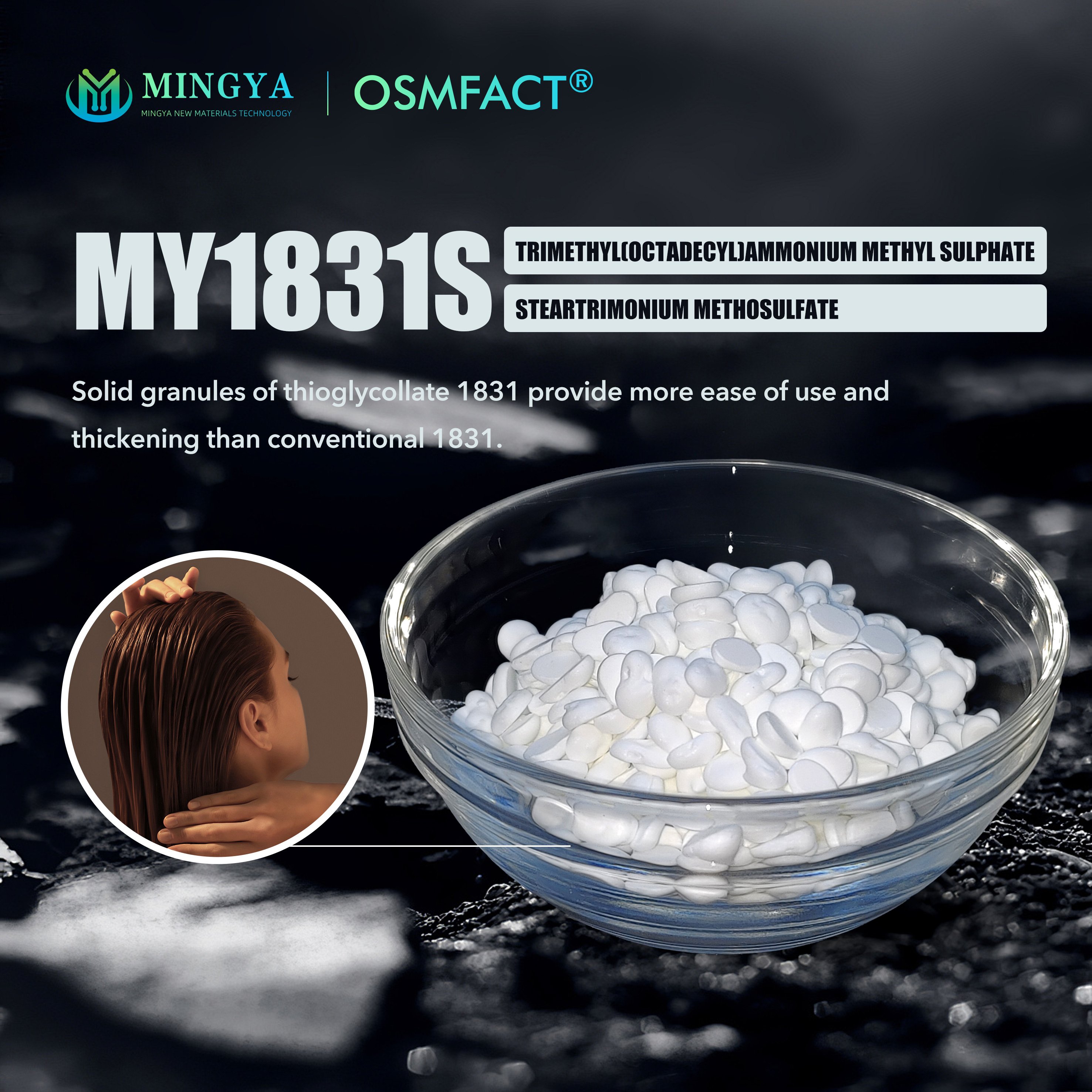 High Quality 99% Octadecyl Trimethyl Ammonium Chloride OTAC / Steartrimonium Chloride STAC CAS 81646-13-1