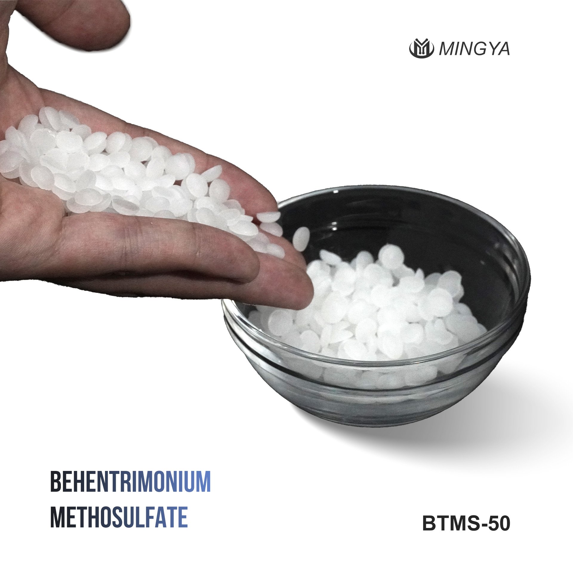 Daily chemicals Cosmetic Raw Materials Btms 50/80 CAS 81646-13-1 Behentrimonium Methosulfate emulsifier btms-50 for Hair Care