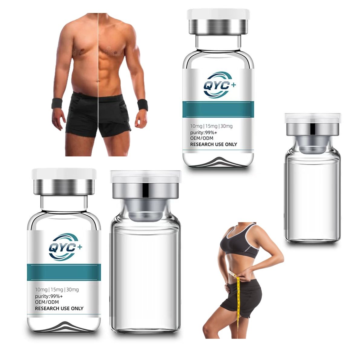 Factory direct sales, wholesale, high-purity weight loss peptides, ready-made 5 mg, 10 mg, 15 mg, 20 mg, can be customized