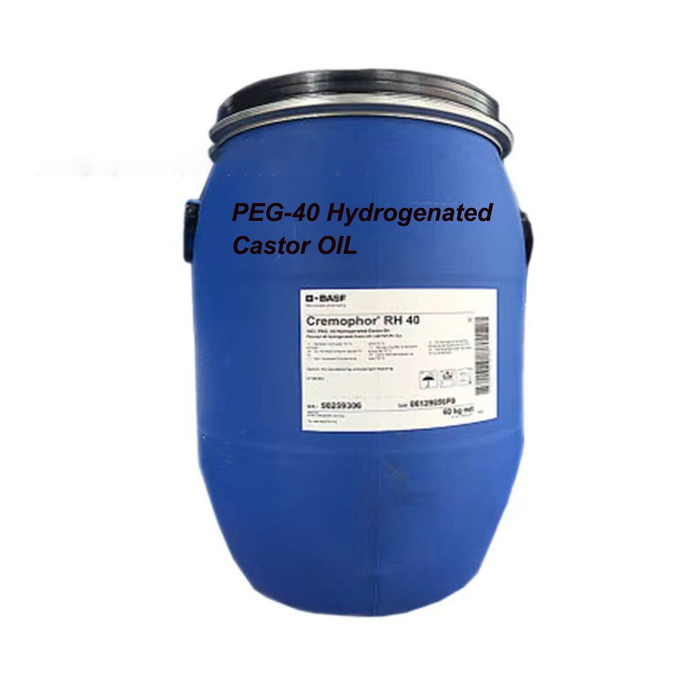 Eumulgin CO 40 Organic Peg-40 Hydrogenated Castor Oil Hydrogenated Castor Seed Oil Solubilizer Daily Chemicals Cosmetic Raw
