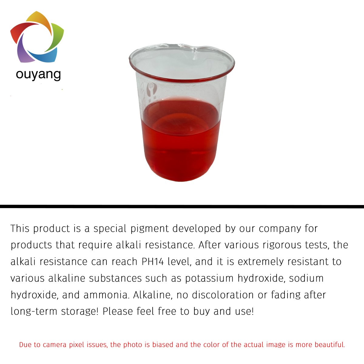 Alkali resistant product color bright red colour powder Water soluble powder dyes for daily chemicals are available from stock