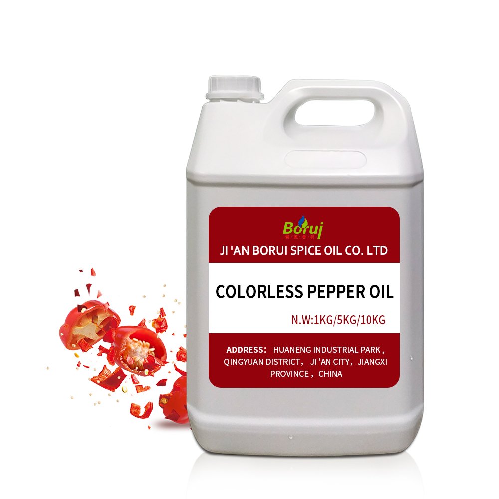 Wholesale best quality organic pure natural colorless chili pepper oil