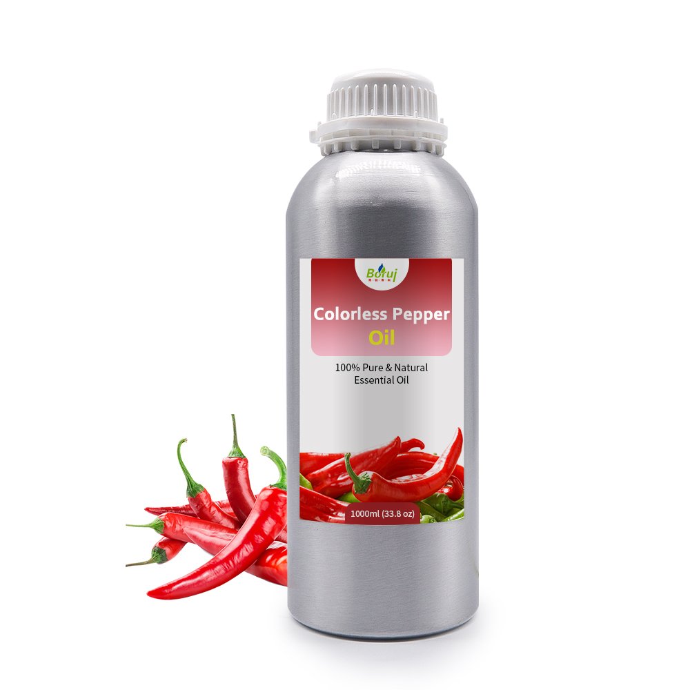 Wholesale best quality organic pure natural colorless chili pepper oil