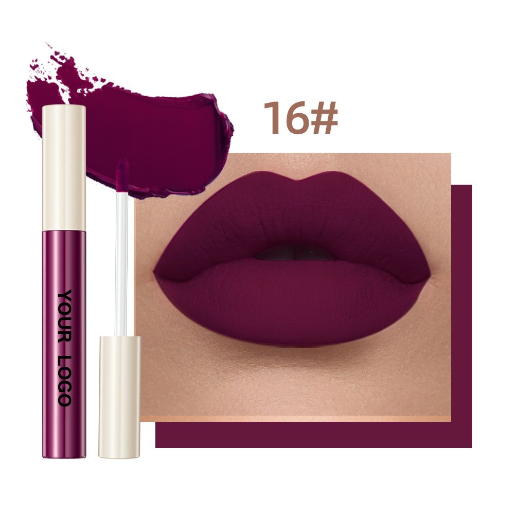Custom Lip Gloss 24 Colours oem Makeup Halloween Waterproof Matte Lip Gloss Private Label
