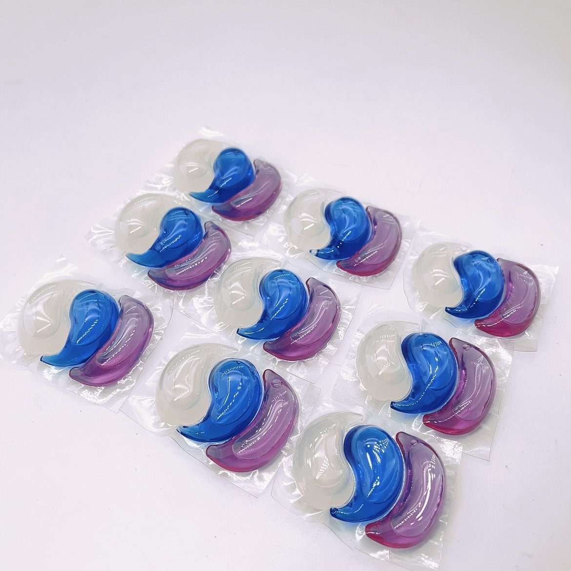 Eco-friendly Washing Machine Laundry detergent Laundry storage detergents pods clothes washing 3 chamber 10g