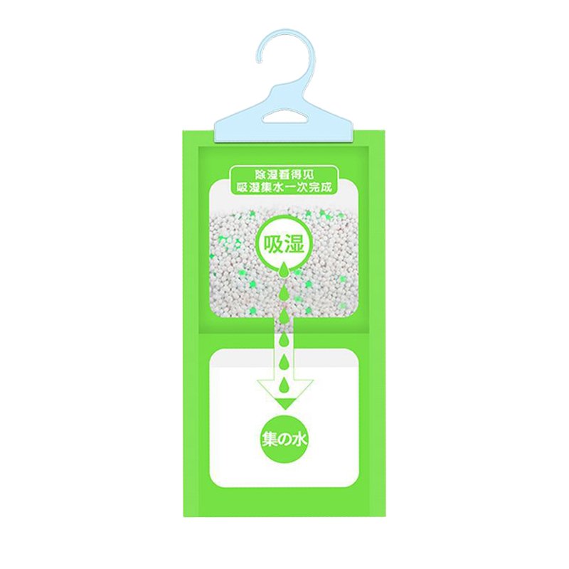 Solid Pattern Eco-Friendly Hanging Dehumidifier Moisture Absorber Box Stocked Household Chemicals for Bedroom Closet Use