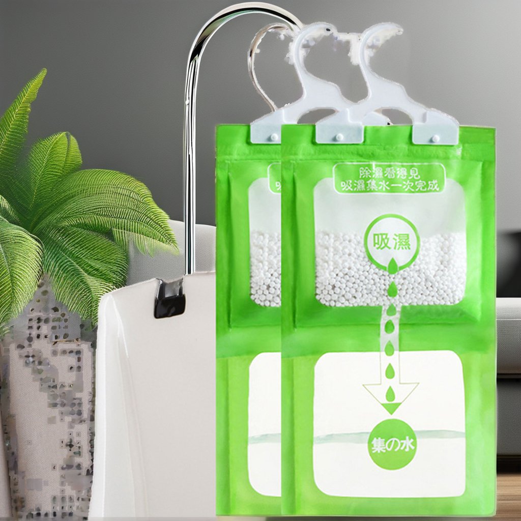 Solid Pattern Eco-Friendly Hanging Dehumidifier Moisture Absorber Box Stocked Household Chemicals for Bedroom Closet Use