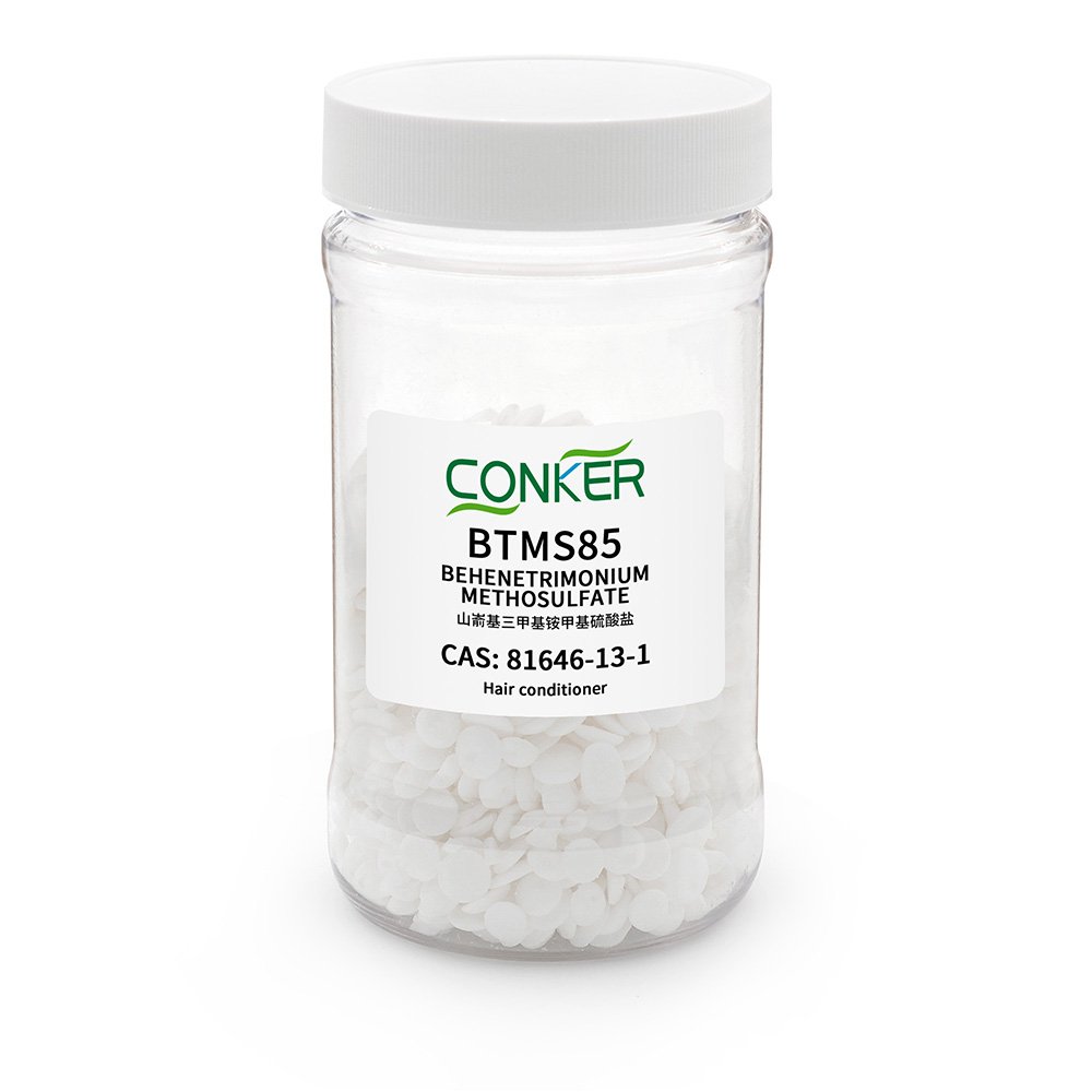 Daily chemicals Cosmetic Raw Materials Btms 85 CAS 81646-13-1 Behentrimonium Methosulfate Emulsifier for Hair Care