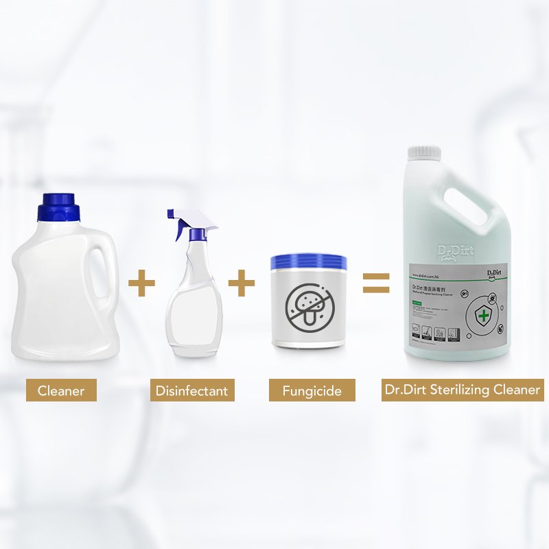 Daily chemicals multi purpose sanitizing disinfecting cleaner concentrate liquid for toilet floor surface clothes laundry