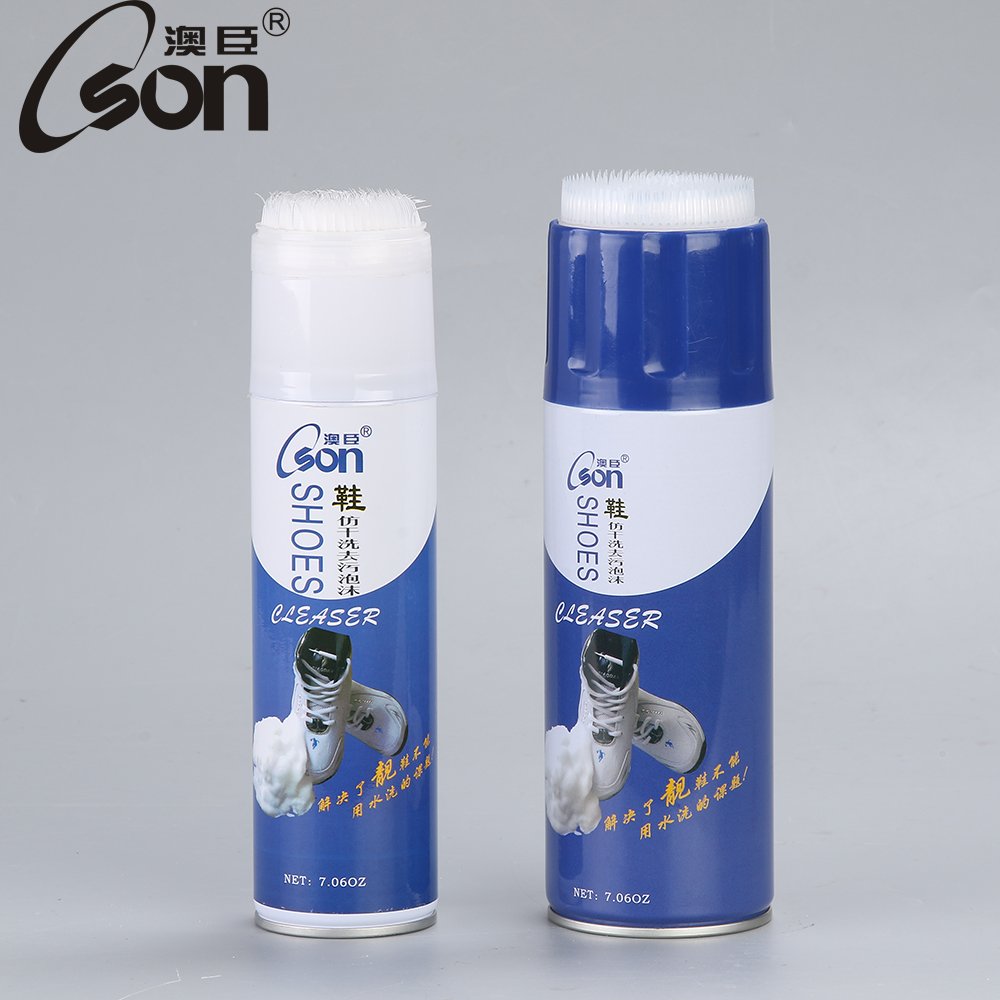 wholesale shoe cleaner foam white sneaker spray easy clean private label footwear shoe cleaner