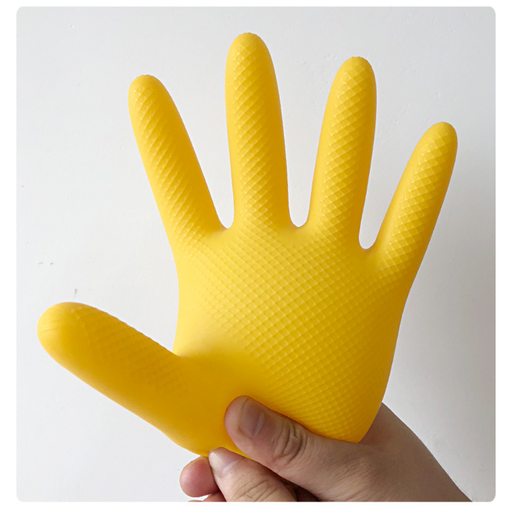 Cosco Household Gloves Cleaning Dishwashing Latex High Quality 1pair Glovesbulk Yellow Guangdong Winter Gloves Latex,latex