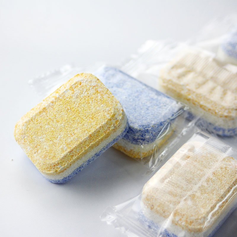 Plastic Free Dishwashing Tablets Eco-Friendly Dishwasher Detergent Organic Cleaning Products Plant-Based No Harsh Chemicals