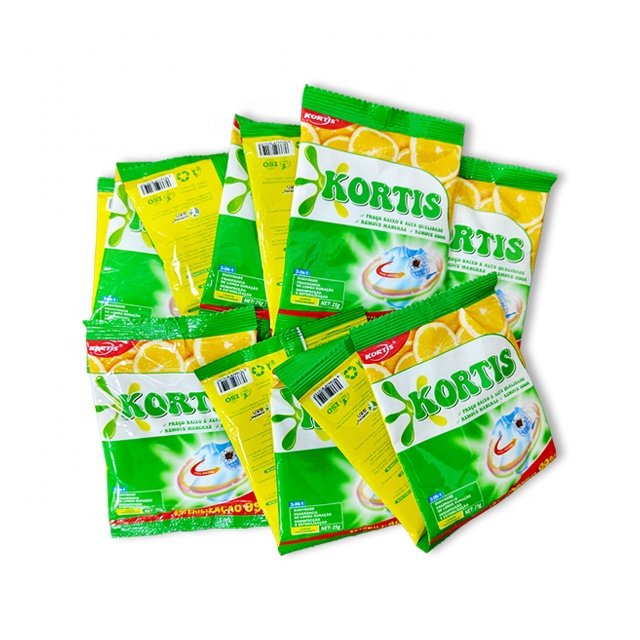 15g Popular Wholesale ariel washing powder packaging bag Formula Detergent Washing Powder