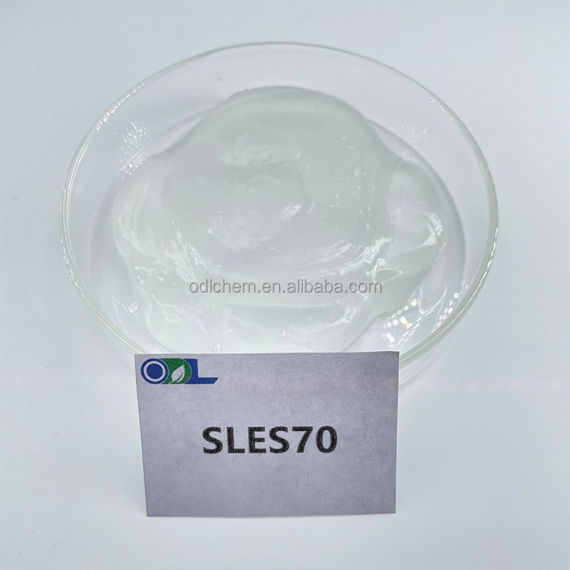 Factory Supply SLES 70 detergent surfactant cleaning foaming agent fatty alcohol polyoxyethylene ether sodium sulfate