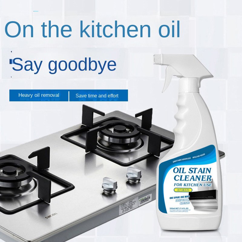 High-quality strong foam stain removal oil strong cleaner kitchen oil cleaning agent range hood household