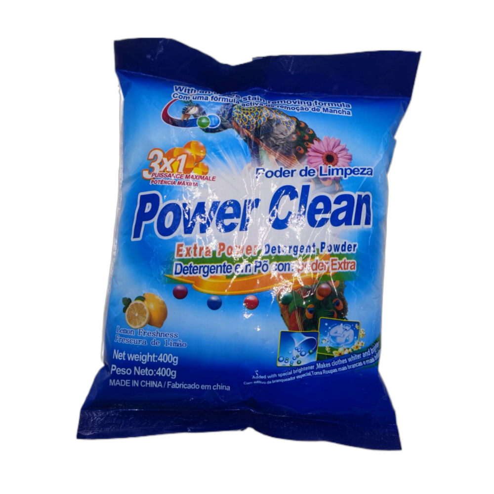 Bulk 25kg washing powder exported to Uganda, matching washing powder, special colored particle essence washing powder