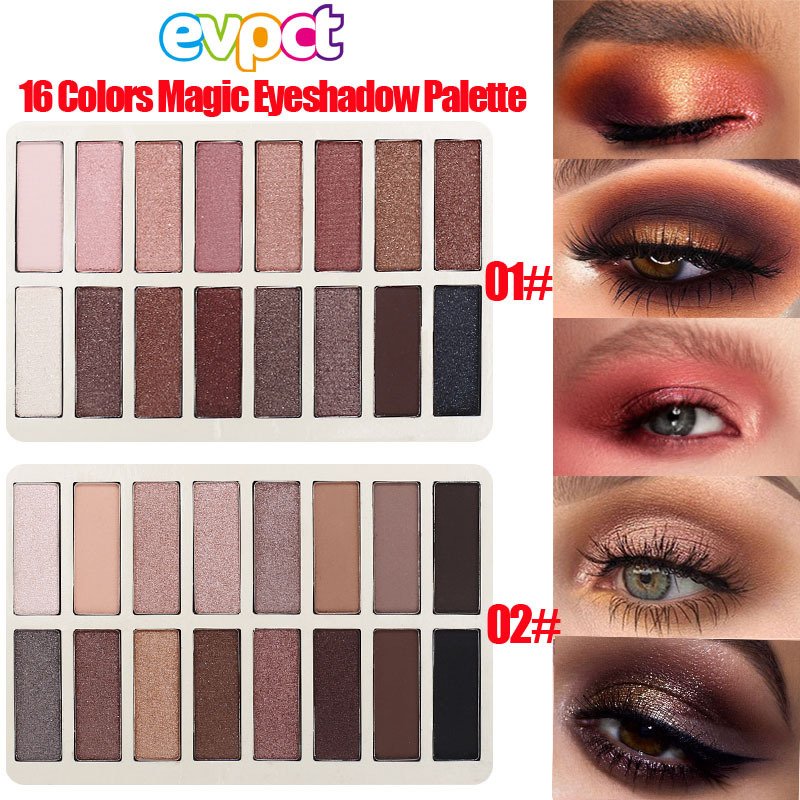 Own Brand High Color Rendering Dream Girl 16 Color Eye Shadow Palette Peach Makeup Daily Makeup