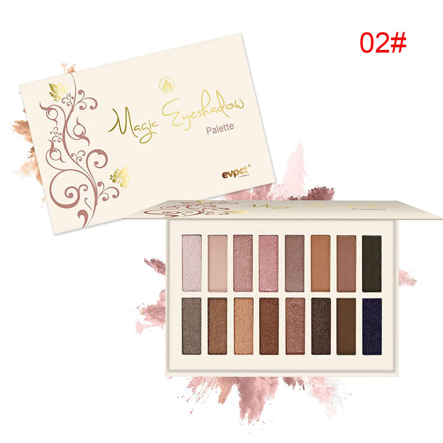 Own Brand High Color Rendering Dream Girl 16 Color Eye Shadow Palette Peach Makeup Daily Makeup