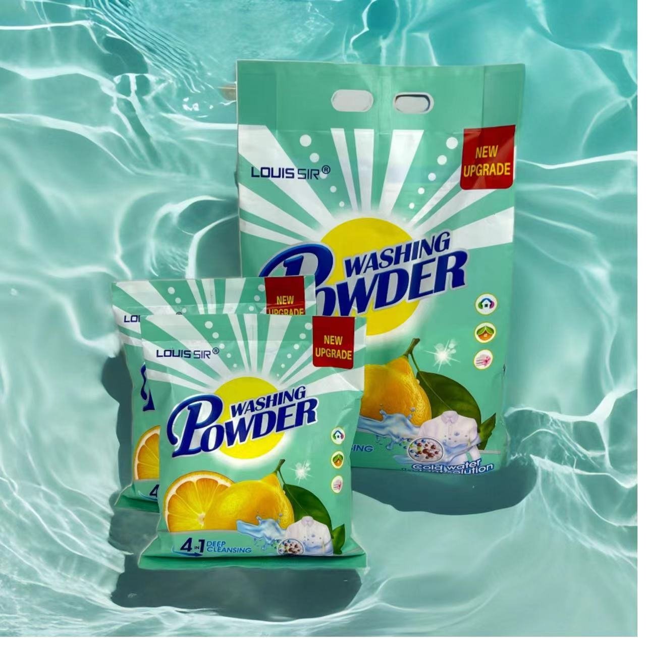 Wholesale 200g Laundry Detergent Powder Factory Price Washing Soap for Laundry
