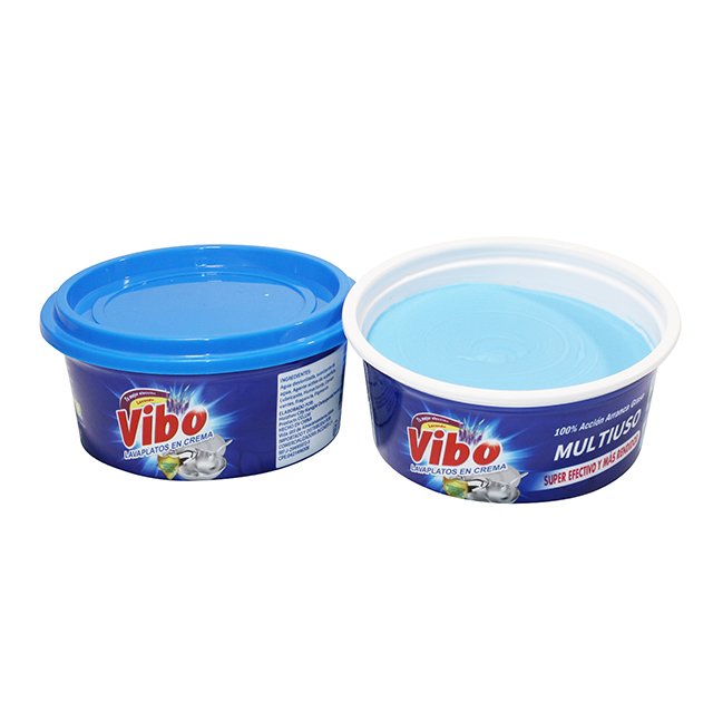 VIBO dishwashing paste washing cake cream solid soap kitchen detergent with lavender lemon lime orange perfume