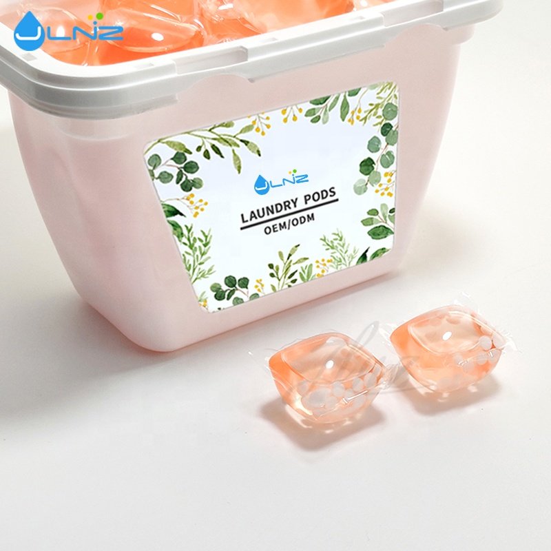 Laundry Gel Ball Fragrance Liquid Eco-friendly Wash Scent Beads Laundry Capsules Detergent Washing Pods Soluble Film