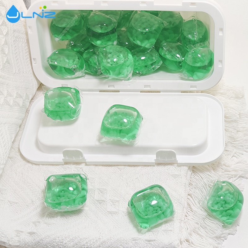 Laundry Gel Ball Fragrance Liquid Eco-friendly Wash Scent Beads Laundry Capsules Detergent Washing Pods Soluble Film