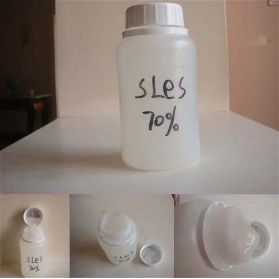 SLES 70% SODIUM LAURYL ETHER SULFATE for Bath shampoo detergent texapon 70 SLES