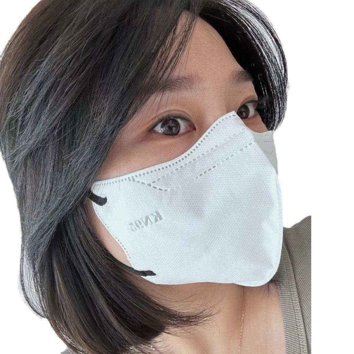 Kn95 5ply white face cover maskss respiradores air nir mouth breather mask face certified kn95mask maskhalf respirator