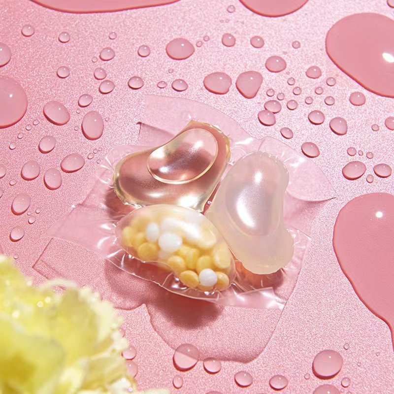 Hypoallergenic 3 in 1 laundry washing capsule pods fragrance laundry gel beads
