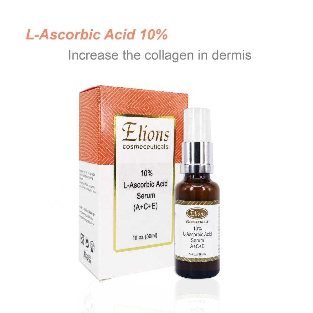 Vitamin C E Retinol Firming Serum for Anti-Aging Skin Brightening & Whitenig for Dry Face Skin OEM Supply