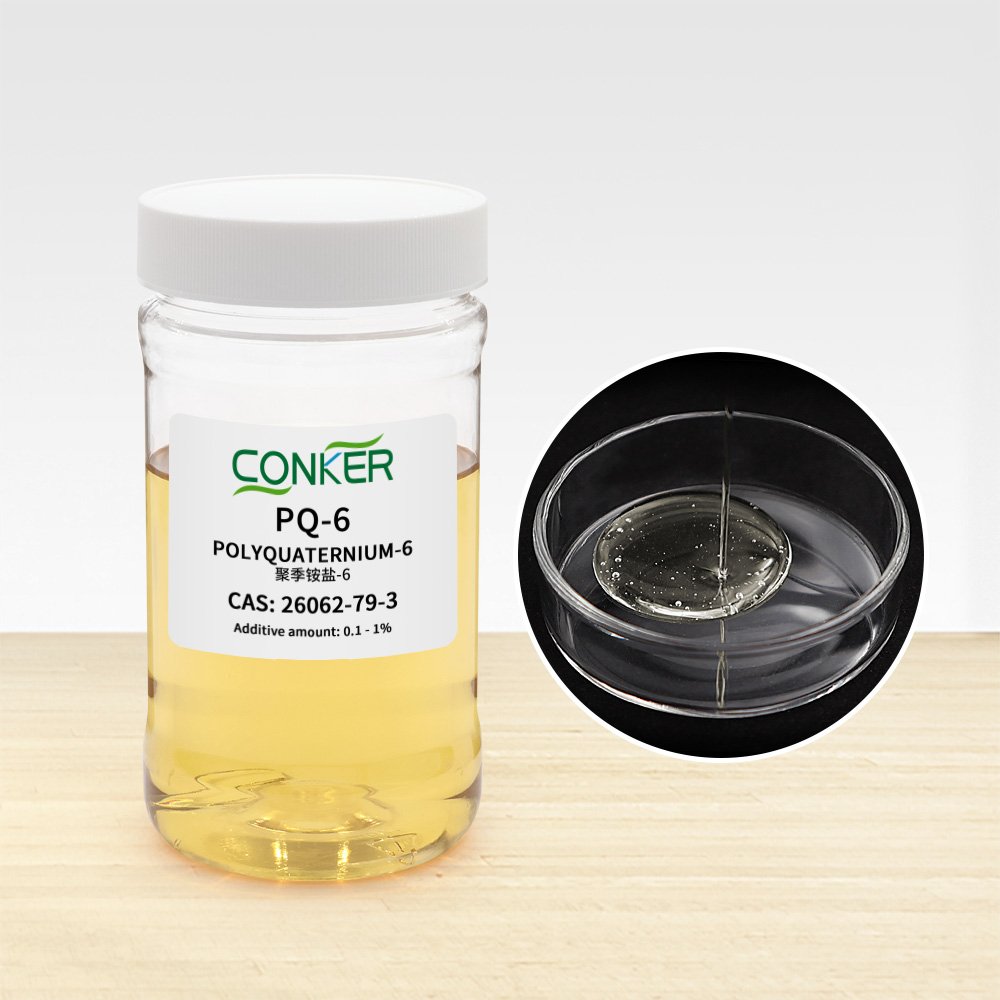 CONKER PQ6 Daily Chemical Grade poly diallyl dimethyl ammonium chloride polyquaternium 6