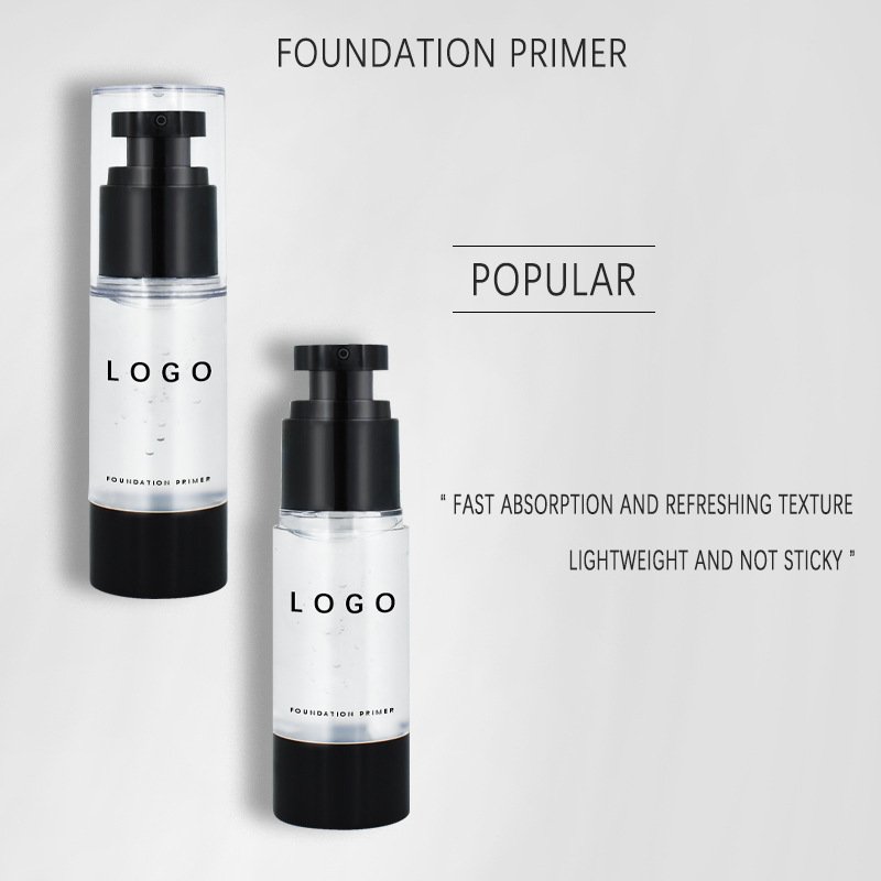 SENKA 30ml Face Primer Base Benutzer definierte Private Label Makeup Primer Creme Facial Liquid Makeup Foundation Primer