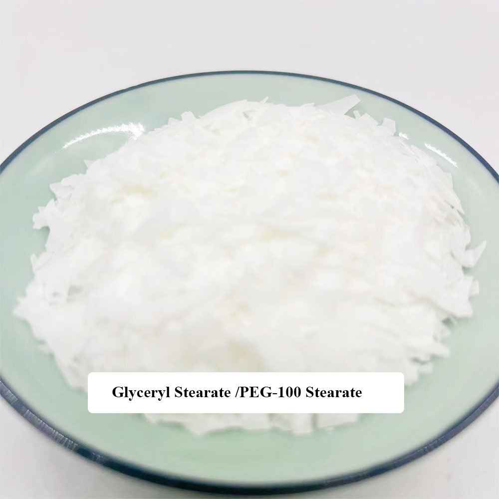 High Quality Glyceryl Stearate/PEG-100 Stearate Emulsfing Waxy Raw Materials for Daily Chemicals and Cosmetics