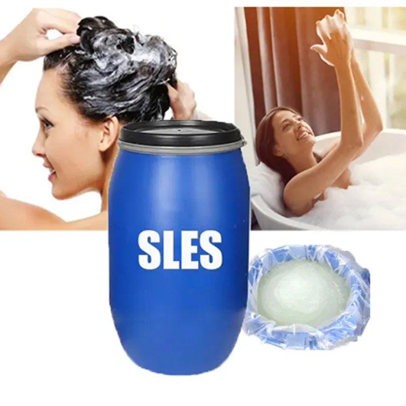 wholesale daily chemicals Chemical Abstracts Service 68585-34-2 sles shampoo base liquid