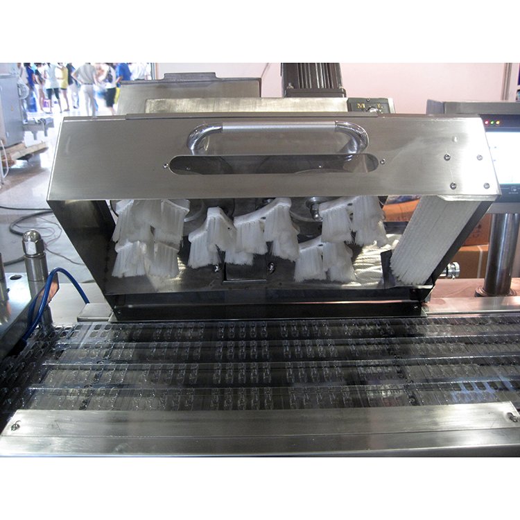 DPP-Series Automatic Biological Science Daily Chemical And Food Flat Plate Sealing Alu PVC Forming Blister Packing Machine
