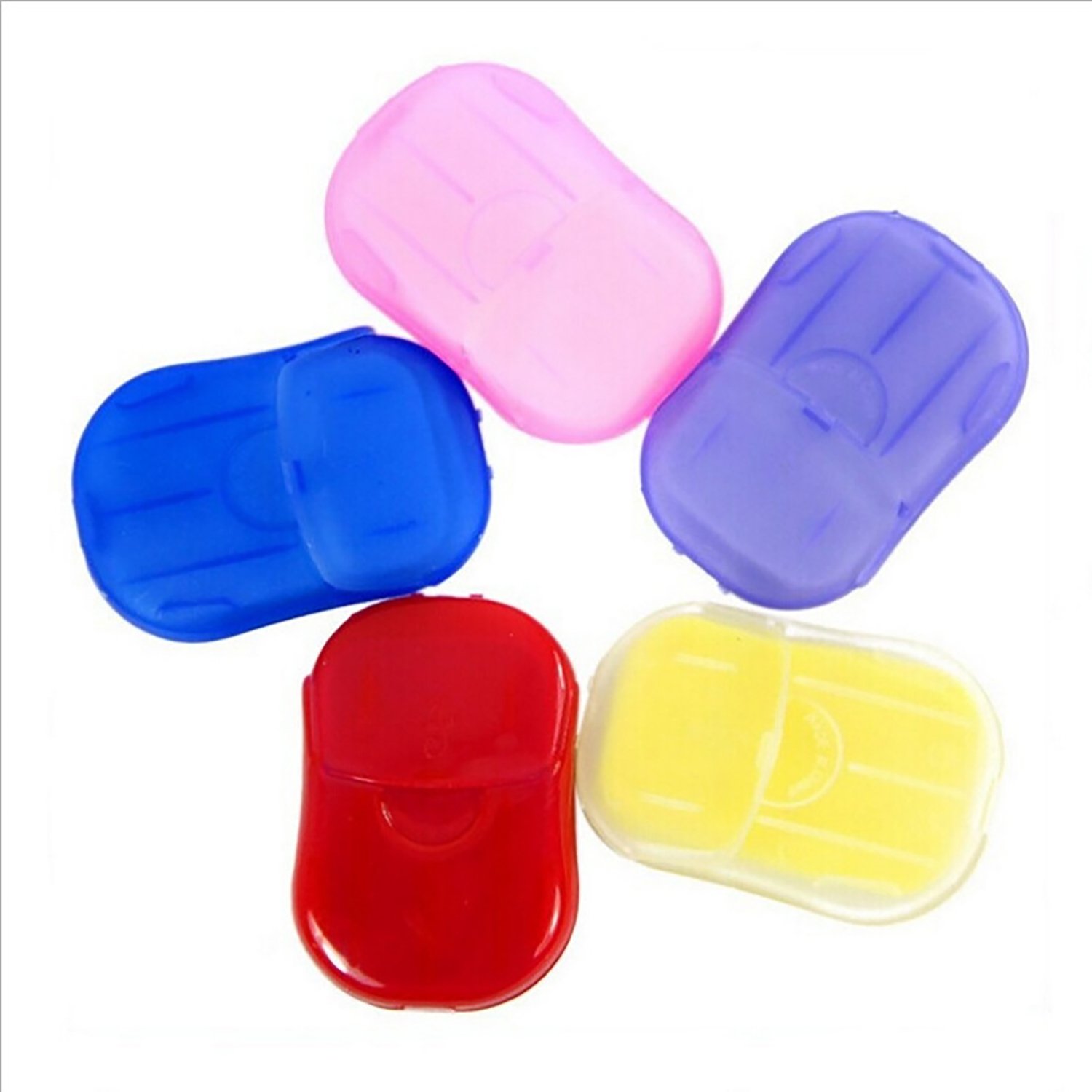 20pcs Paper Sheets Soap Strips Kids Portable Soluble Disposable Paper Soap Sheets Hot Selling Private Label Mini Hand Washing