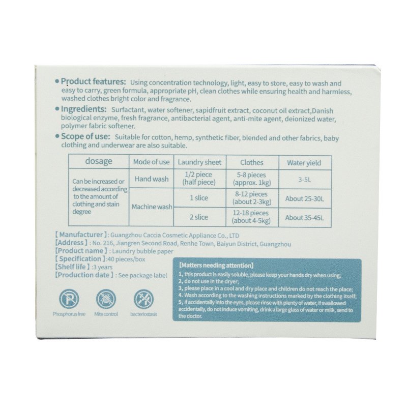 Hot Sale Ultra Concentrated Fresh Scent Laundry Sheet Clothing cleaning Deep Decontamination Laundry Detergent Sheets