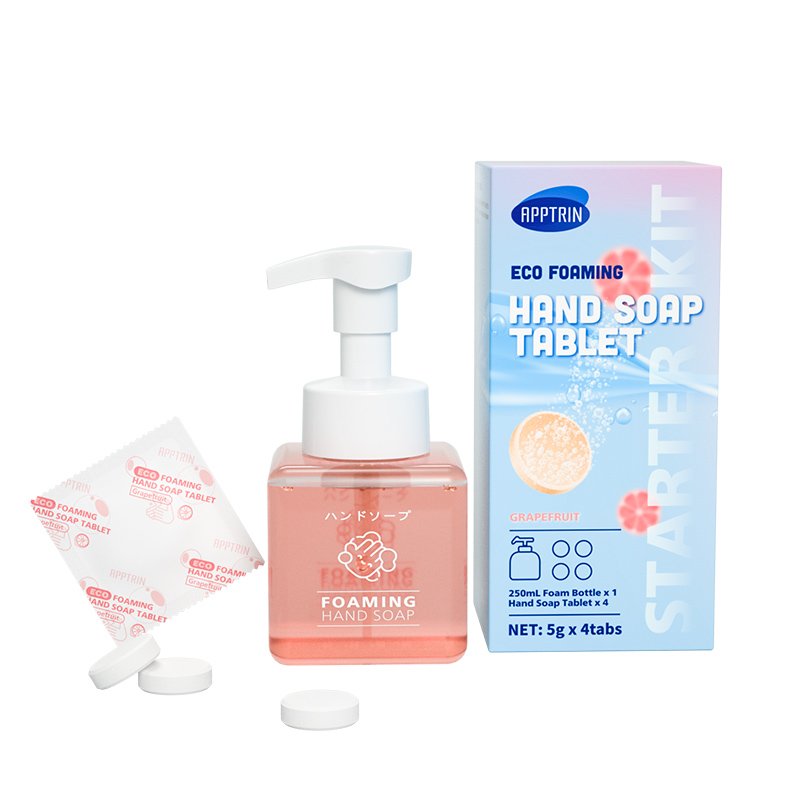 Eco-Friendly Cleaner Tablet Hand Wash Foaming Hand Soap Tablets with Sustainable Ingredients Perfect Daily Hand Hygiene Routine