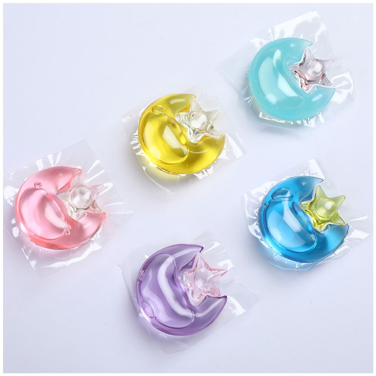 3 in 1 Laundry Detergent Pods Cleaning Power Fabric Care High Concentrated Washing Machine Capsules Convenient Pacs Eco-friendly