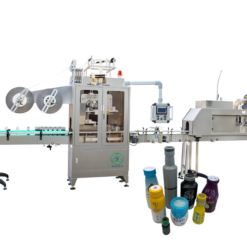 Automatic Round Bottles Sleeve Applicator for Food And Daily Chemicals